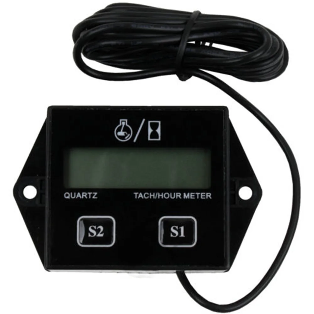 

Electronic Marine LCD Screen Engine Universal Digital Car Hour Inductive Bike Motorcycle Tachometer