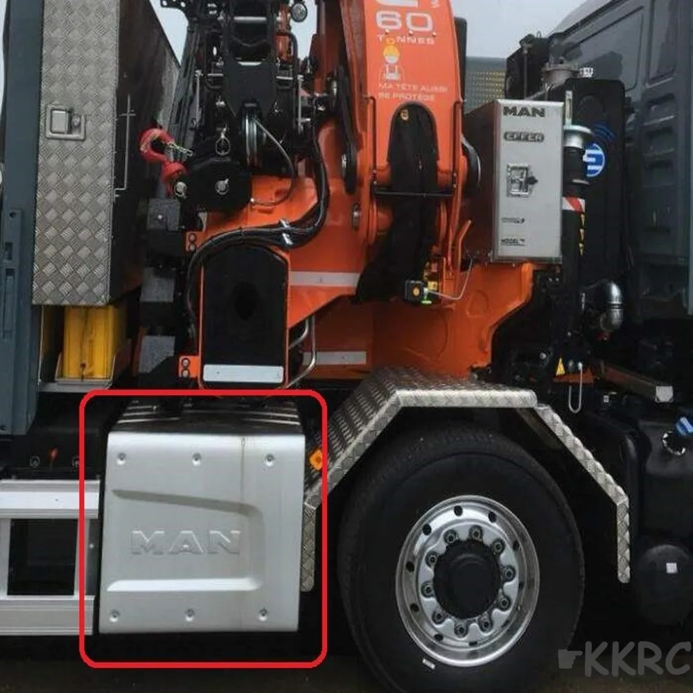 Ящик для инструментов из нержавеющей стали Tamiya 1/14 man 540 56325 tgx Радиоуправляемый