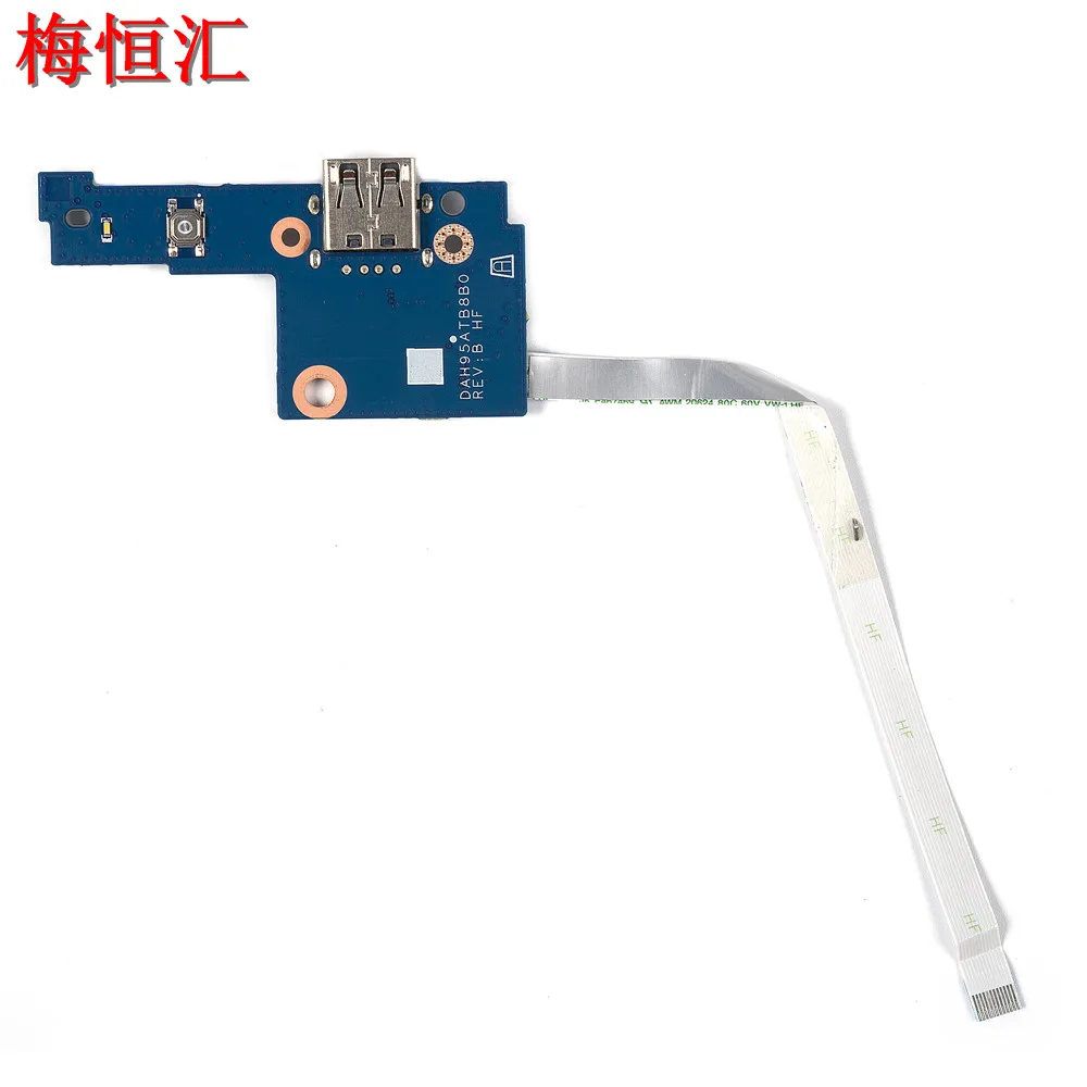 

Плата кнопки питания для ноутбука HUAWEI MateBook D MRC-W60, MRC-W50, PL-W19, с кабелем, аксессуары для ремонта, USB-плата