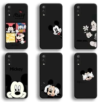 funny cartoon mickey mouse phone case for huawei honor 30 20 10 9 8 8x 8c v30 lite view 7a pro