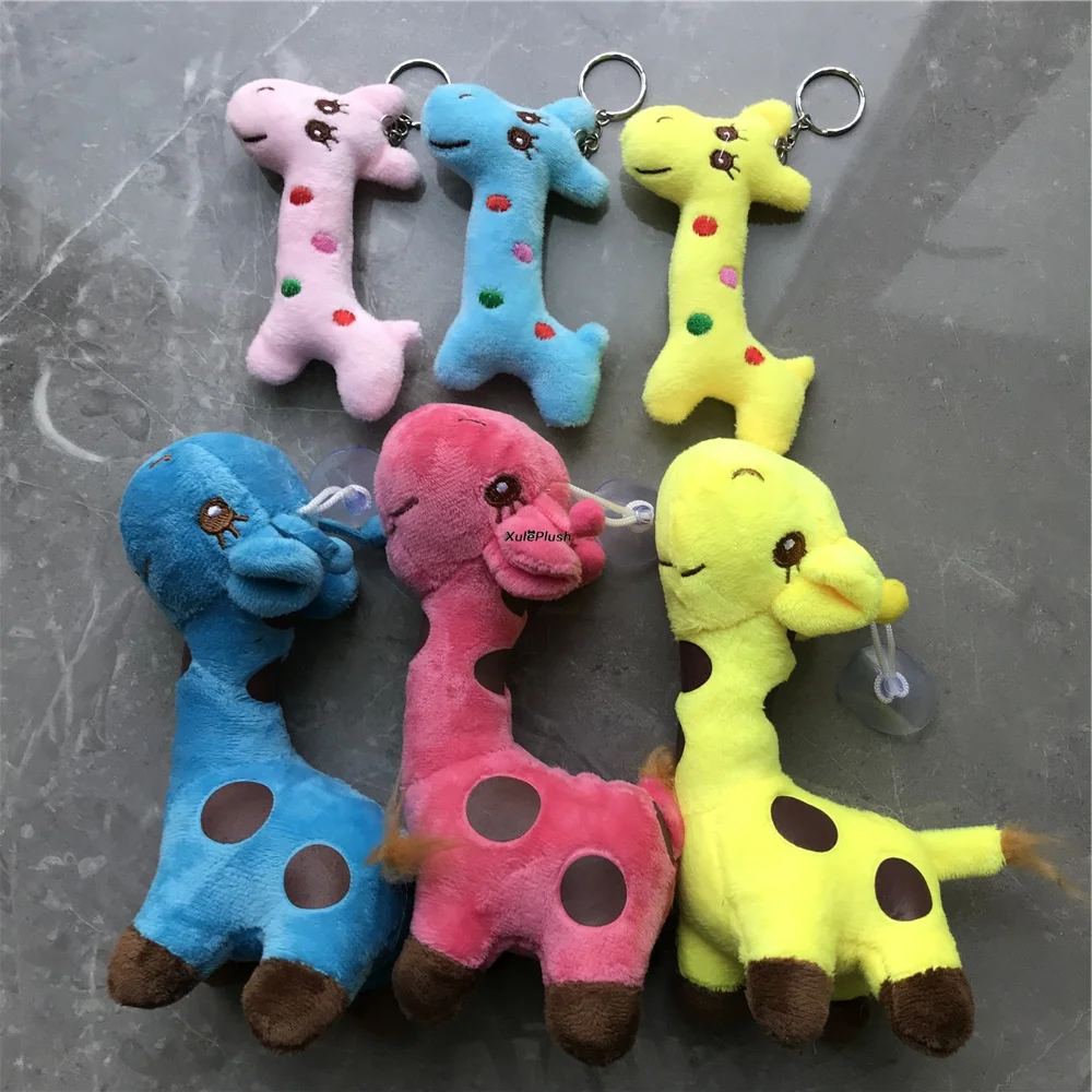 Симпатичная плюшевая игрушечная кукла Жираф 3 цветов-18 см 7 | Игрушки и хобби