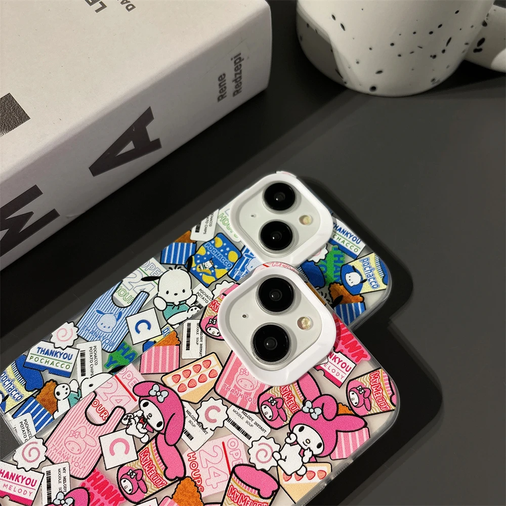 Роскошный милый защитный чехол для iPhone X 13 12 11 14 15 Pro Max с этикеткой и штрих-кодом