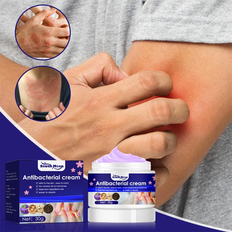 

30g Psoriasis Cream Herbal Antibacterial Dermatitis Eczema Treatment Anti-Itch Relief Rash Urticaria Desquamation Body Skin Care