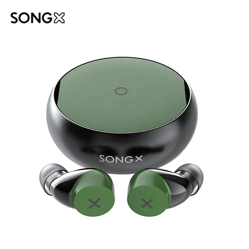SONGX TWS Earphones S06 Wireless Earbuds 25Hours Playtime 6mm HIFI Speaker Mic 10M IPX5 Waterproof Bluetooth 5.0 EDR Headphones enlarge