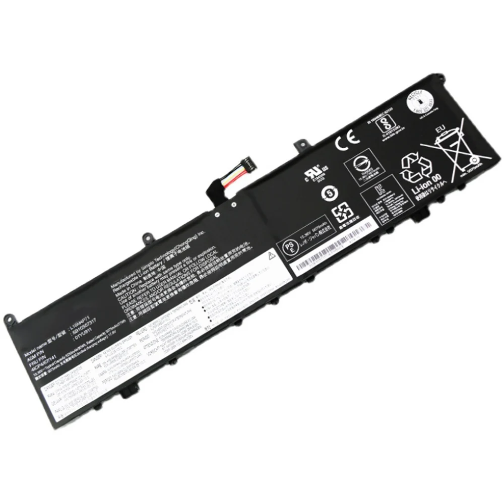 Аккумулятор L17C4P72 L17M4P72 L18M4P71 для ноутбука Think-Pad P1 X1 01YU911 SB10S57317 TP00099A TP00099B - купить по