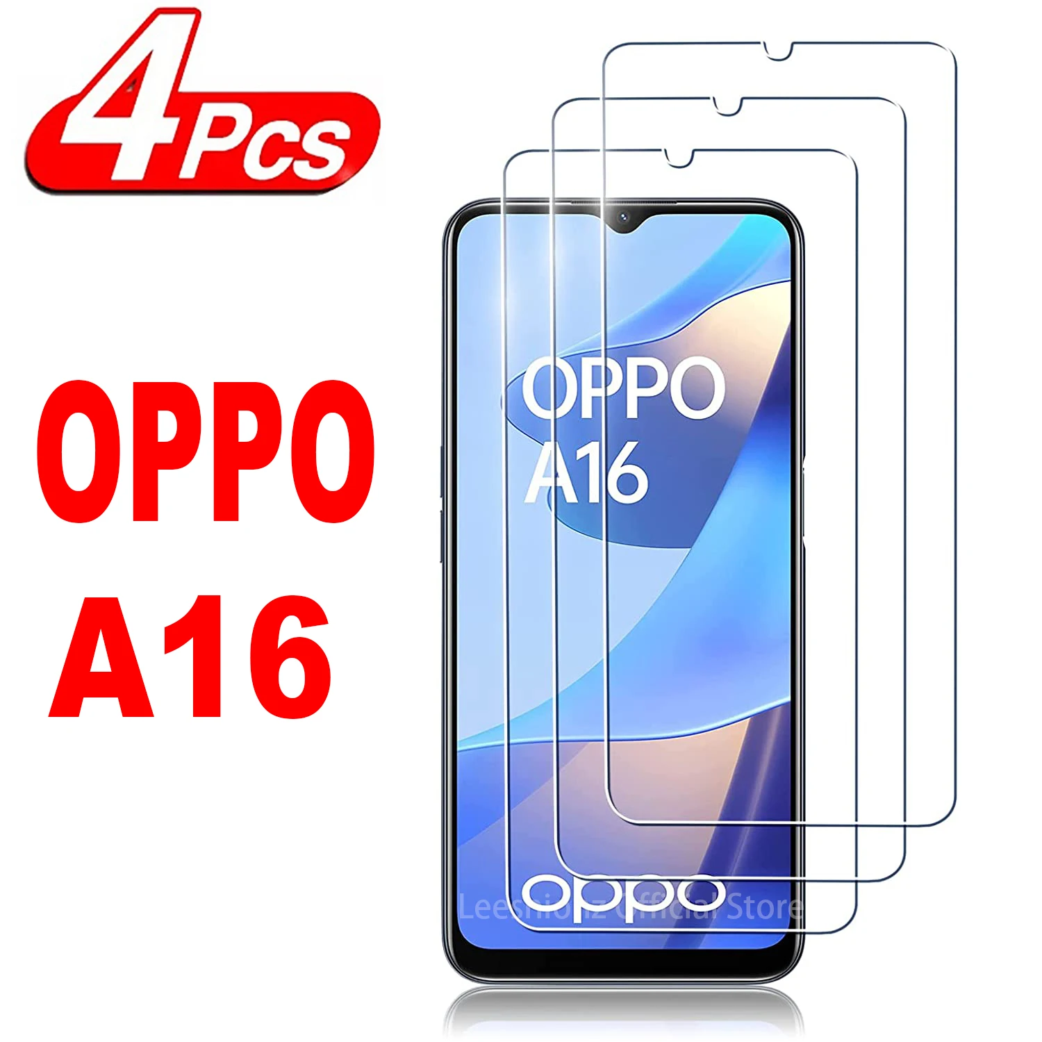 

2/4Pcs Screen Protector Glass For OPPO A16 A16K A16s A16e Tempered Glass Film
