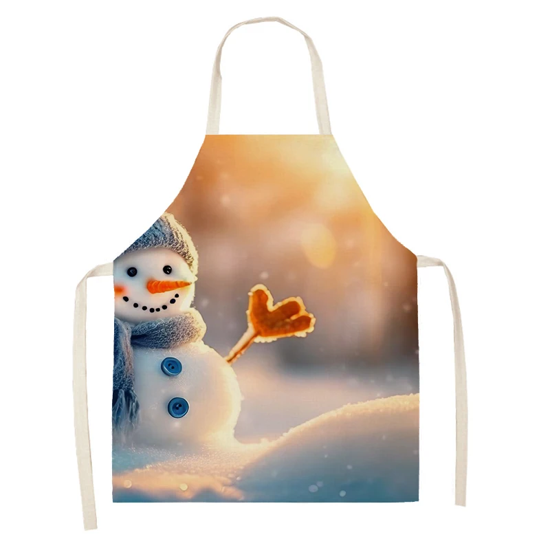 Женский кухонный фартук льняной мужской детский большой размер для девочек