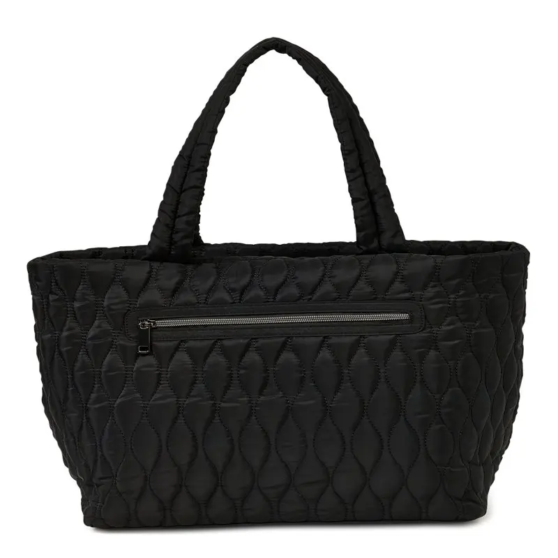 Women's Tara Nylon Tote Bag Black