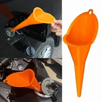 car long stem funnel for auto motorcycle truck tanks fuel refueling funnels anti splash gasoline oil filling tools accessories