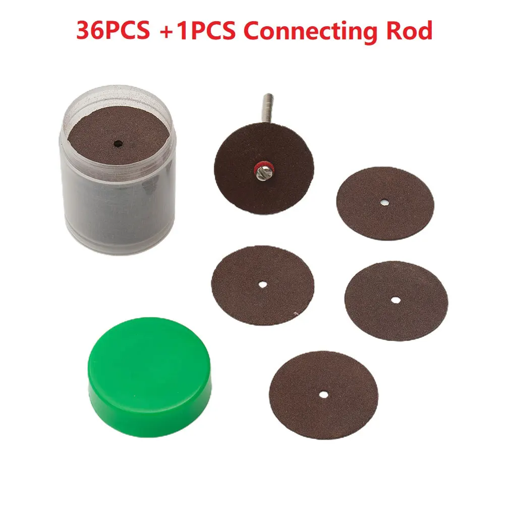 

37Pcs Cutting Disc Circular Saw Blade Grinding Wheel Cut Off Wheel Disc Rotary Tool Abrasive Sanding Disc Tools Metal Cutting D