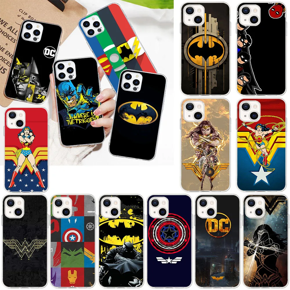 UR-18 DC Batman Silicone чехол для Infinix GT 10 Smart 4 4C 6 HD 5 8 8i X NEO 20 30 S5 Pro Plus