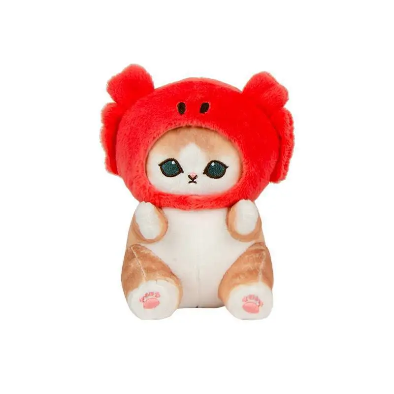 Плюшевые плюшевые куклы Mofusand Kawaii 20 см для косплея морские животные краб осьминог