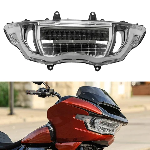 Светодиодная передняя фара в сборе, подходящая для Harley CVO Road Glide 2023-2025 FLTRX 24+