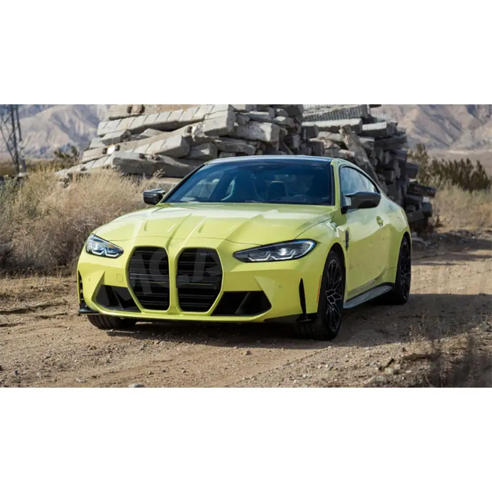Глянцевая черная решетка переднего бампера из АБС-пластика для BMW M3 G80 M4 G82 G83 2020+