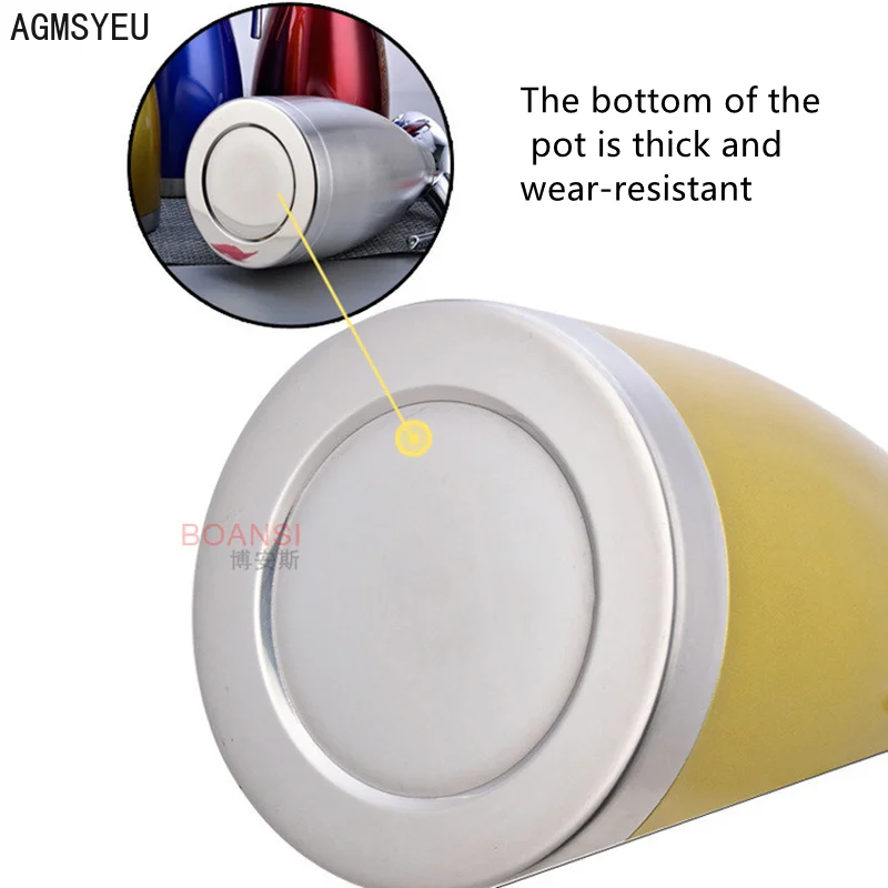 Термос из нержавеющей стали AGMSYEU термос с двойным слоем бытовая Емкость 2 л для