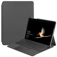 for microsoft surface go 3 2 1 case pu leather magnetic stand cover for surface go3 go2 go 1 10 5 can hold keyboard together
