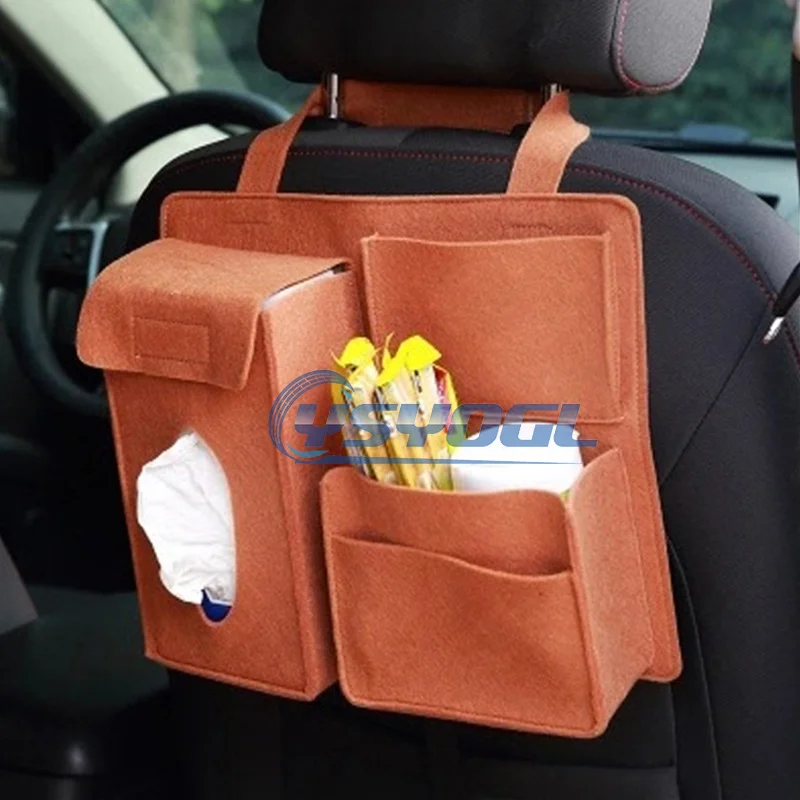 

Car Seat Back Trunk Bag Organizer Multi Hanging Pocket Auto Stowing Supplies Storage Bag Tidying Interior Accessories