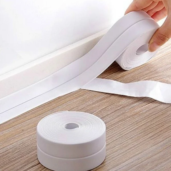 

PVC Crack Strip Kitchen Bathroom Bathtub Corner Sealant Tape Waterproof Mould Proof Sealing Strip Adhesive Tapes Corner Stickers