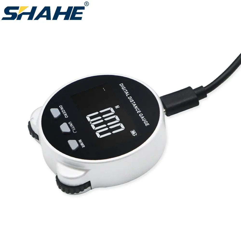 

SHAHE Multifunctiona Electronic Ruler Tape HD LCD Screen Long Standby Rechargeable Ruler