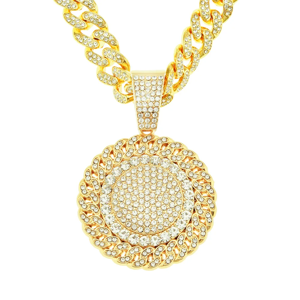 

Hip Hop Sunflower Pendant Night President Necklace Holiday Gift