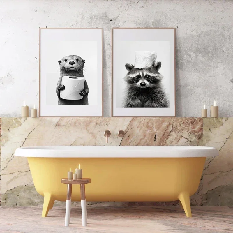 Картина на холсте с изображением животных