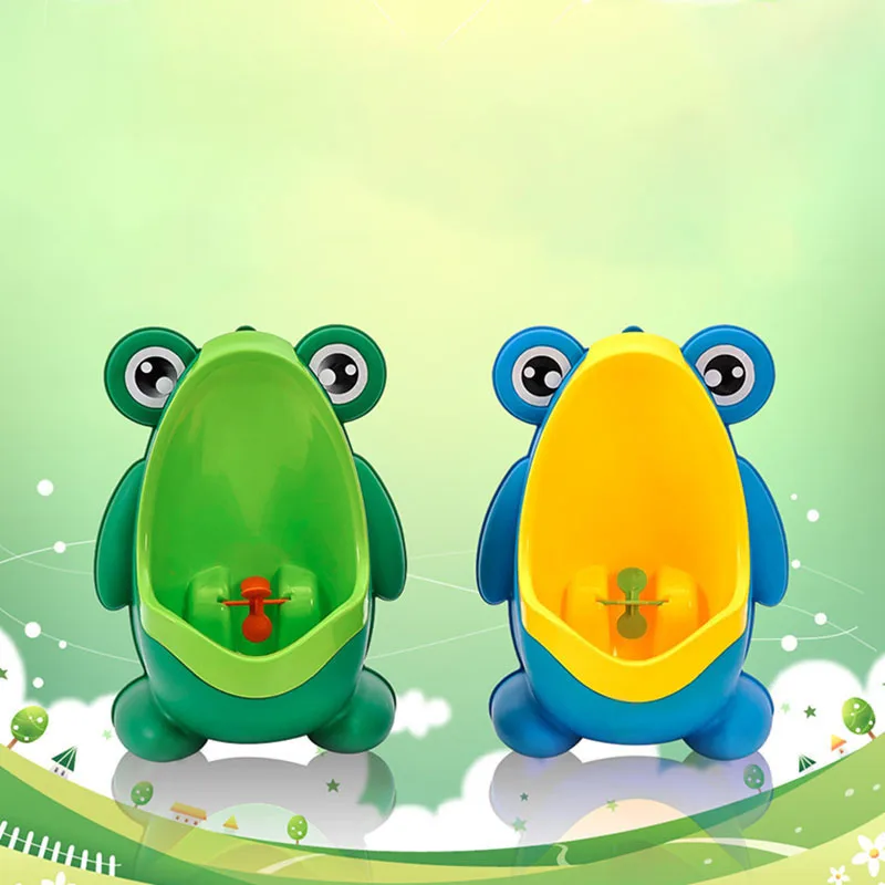 

Baby Boys Standing Potty Frog Shape Wall-Mounted Urinals Toilet Training Children Stand Vertical Urinal Potty Pee Infant Toddler