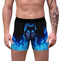 men%e2%80%99s fashion underwear boxers comfortable breathable animal printed boxer shorts male panties pouch flat pants men underpants
