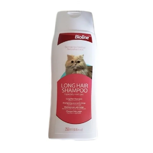 

Bioline Long Pile For Cats Shampoo 250 ML 400039527