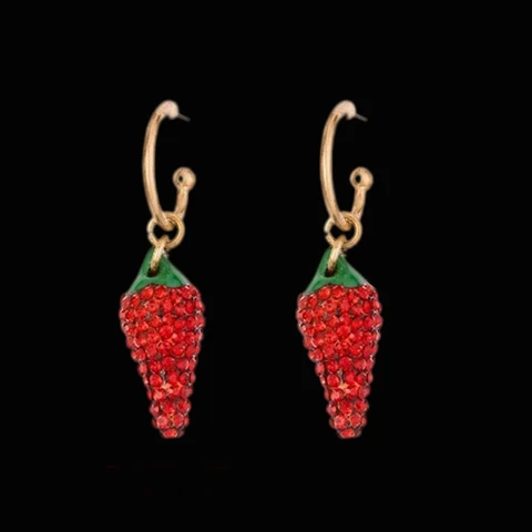 Серьги-подвески WEALTHYBOO золотые