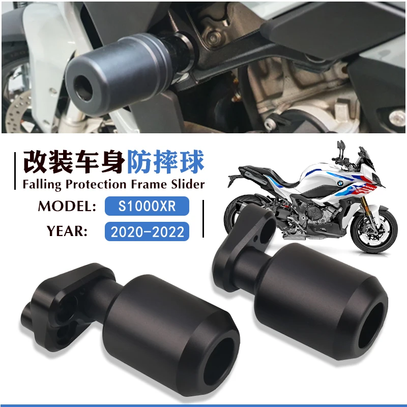 

2020-2022 For BMW S1000XR S1000 XR 2021 Motorcycle CNC Falling Protection Frame Slider Fairing Guard Crash Pad Protector