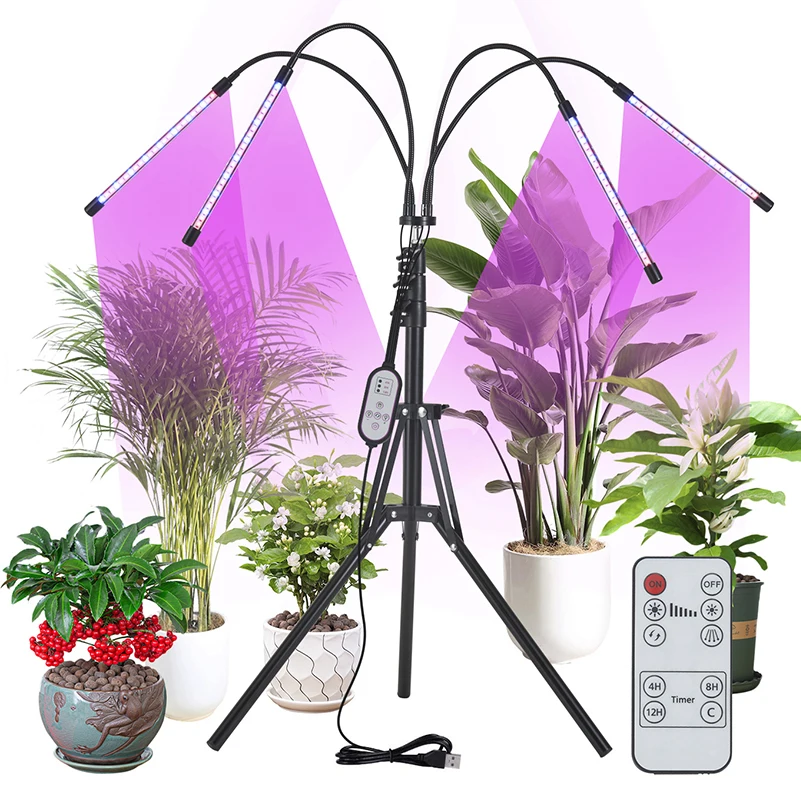 

Ламсветильник для выращивания растений полного спектра, 96 светодиодов, 60 Вт