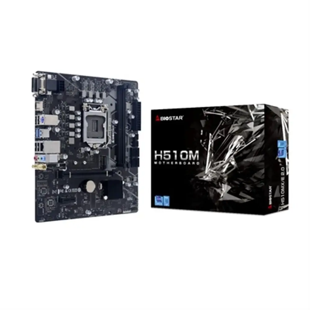 Материнская плата Biostar H510MX/E 2 0 LGA1200 Micro ATX | Компьютеры и офис