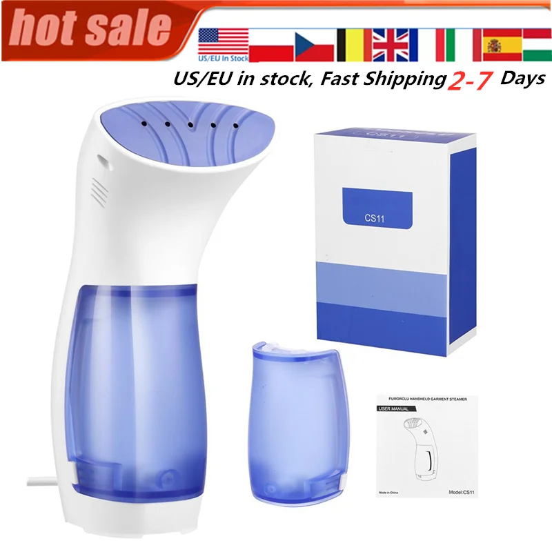 

Handheld Portable Clothes Fabric Garment Steamer Wrinkles Remover Iron Steamer