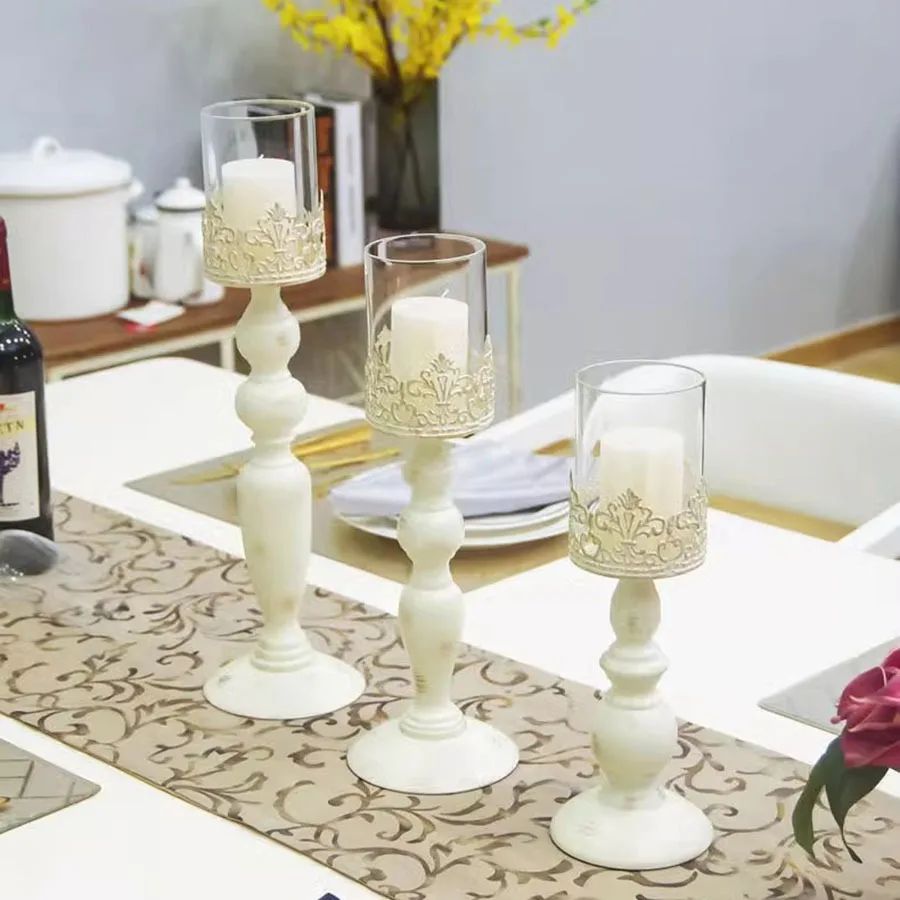 Уникальный подсвечник на день рождения свадьбу керамический Европейский