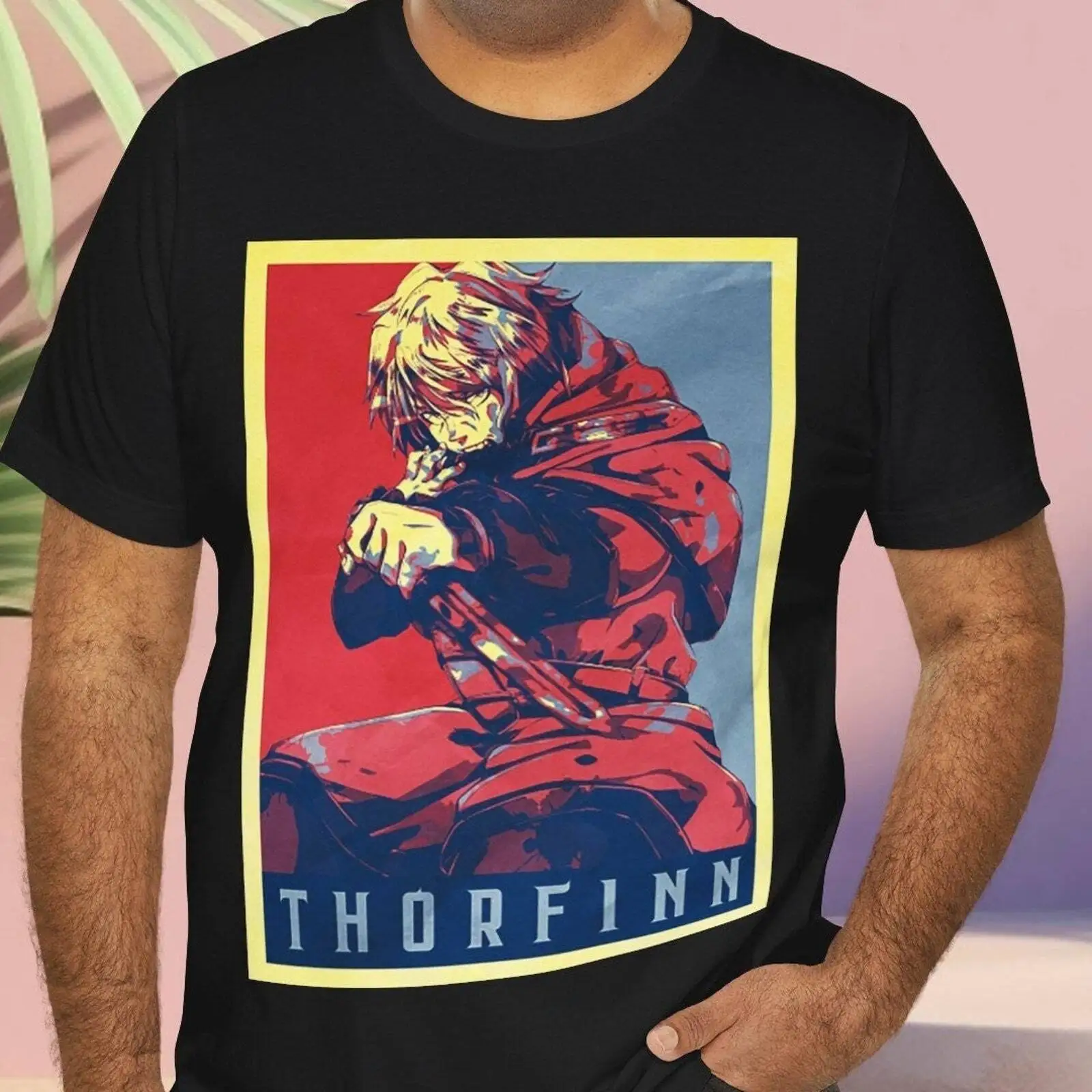 Футболка унисекс из аниме винland Сага с коротким рукавом