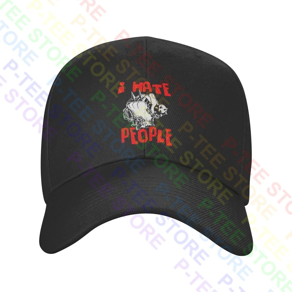 Бейсболка унисекс в стиле Лига-I Hate People |