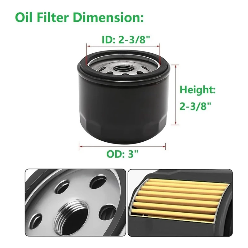 Воздушный фильтр из пластика LA135 Настройка обслуживания набор 499486 499486S для John Deere