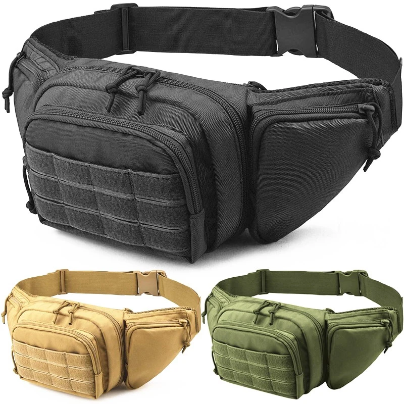 

Tactical Waist Pack Bodypack Hiking Phone Pouch Outdoor Sports Army Military Hunting Climbing Camping Belt Cs Airsoft Bags