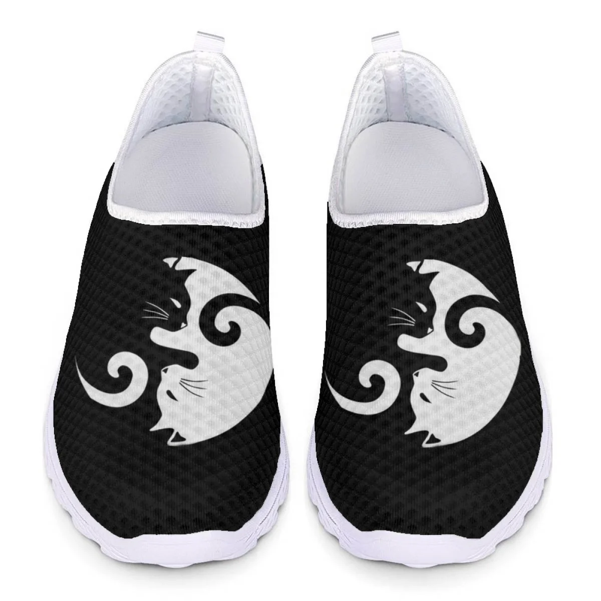 

Носимые кроссовки Nopersonality, прочные удобные сетчатые беговые кроссовки с кошками, стильная повседневная обувь для улицы на весну и лето