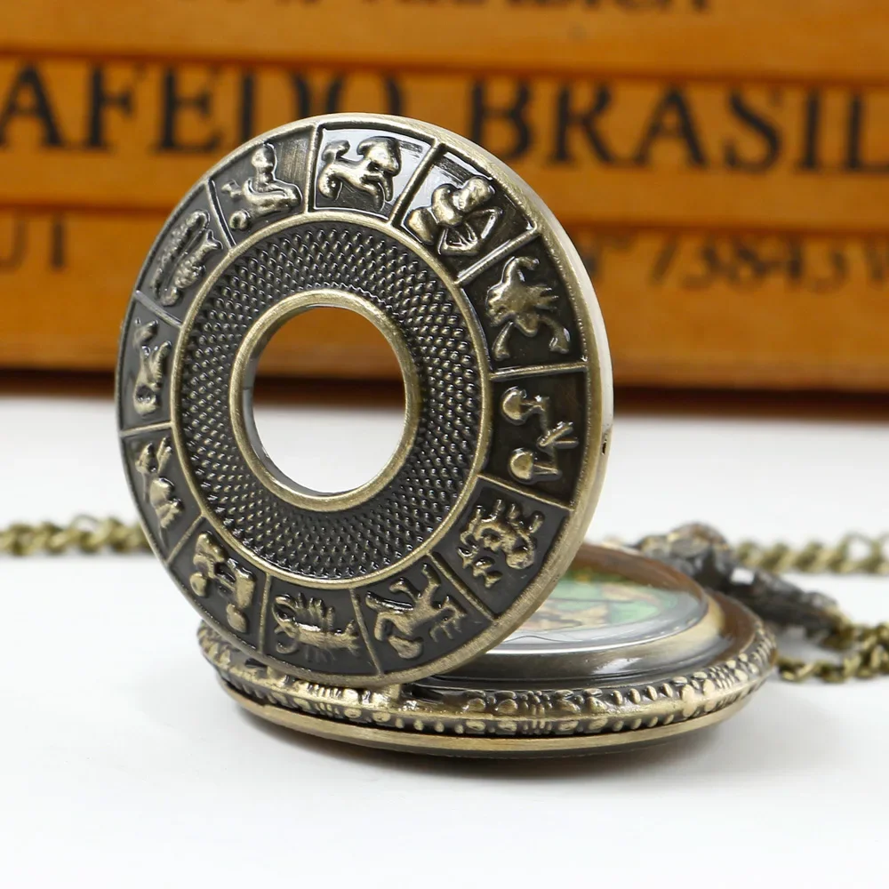 Ажурные карманные часы-брелок с картой из Австралии для мужчин и женщин