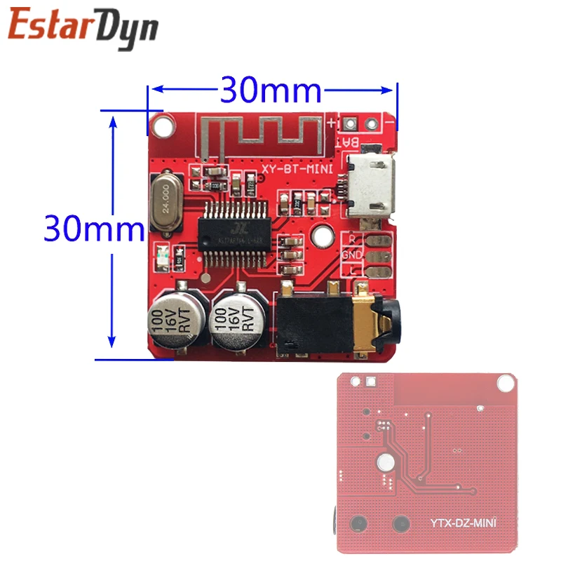 Плата аудиоресивера Bluetooth 5 0 4 1 декодер MP3 беспроводная стерео музыкальная плата |
