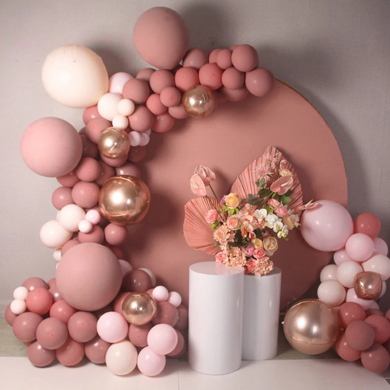 

Metallic Chrome Gold Latex Balloons Garland Birthday Decor Party Ballon for Birthday Party Decoration and Wedding Party Supplies