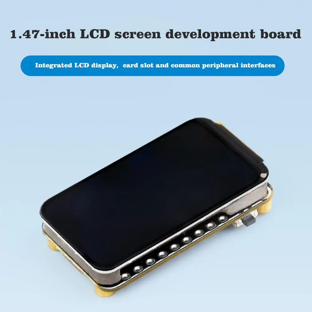 Esp32-c6 1 47-дюймовый дисплей макетной платы 172 × 320 Wi-Fi поддерживает одноядерный