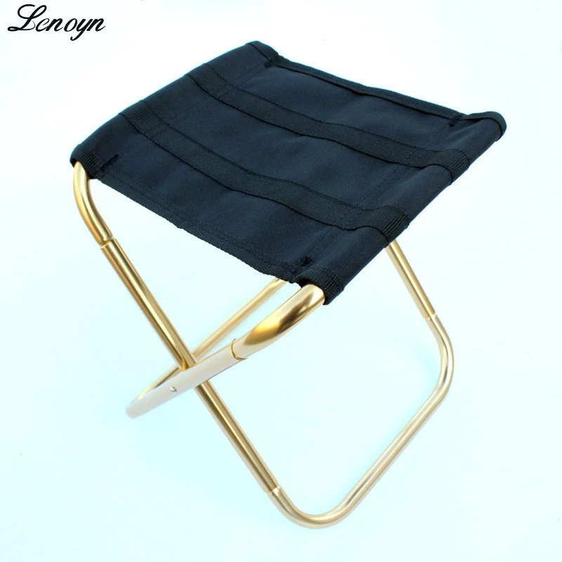 

Lenoyn New Small Outdoor Folding Chair Camping Fishing Chair Portable Train Bench Camping Mazar Barbecue Bench