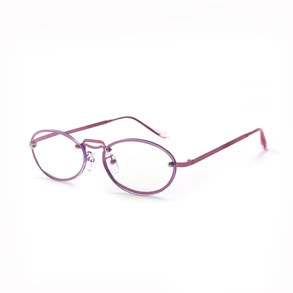 Женские Овальные антибликовые очки для чтения с защитой от синего света