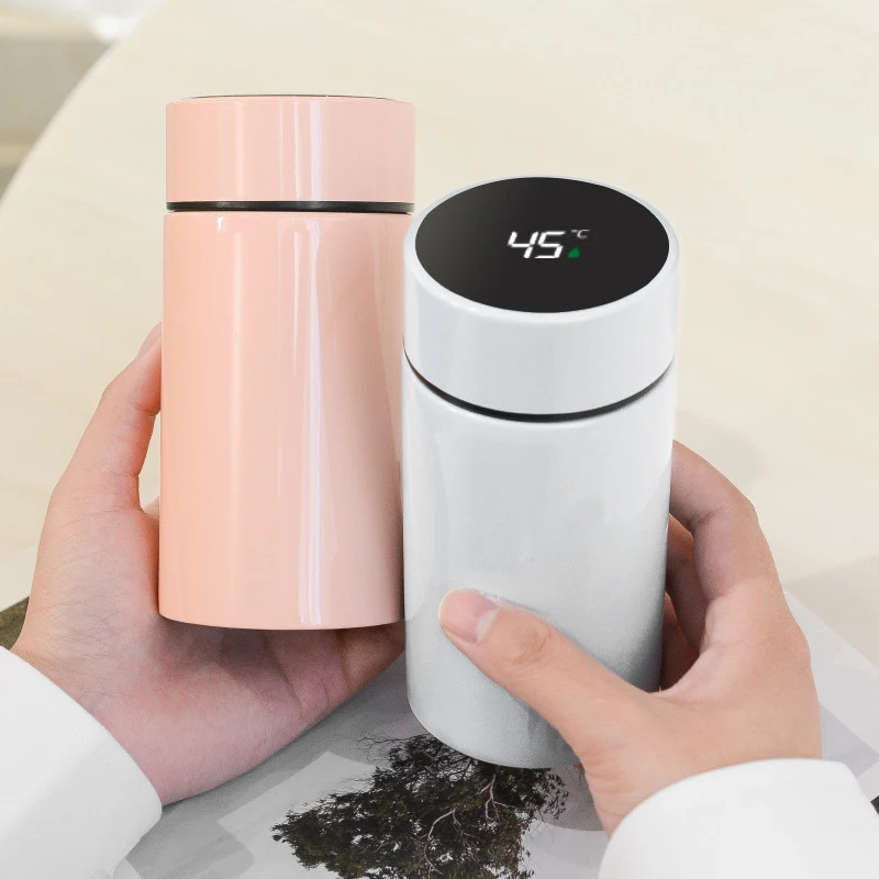 

200ML Temperature Display Smart Thermos Water Bottle Intelligent Stainless Steel Vacuum Flasks Thermoses Coffee Cup
