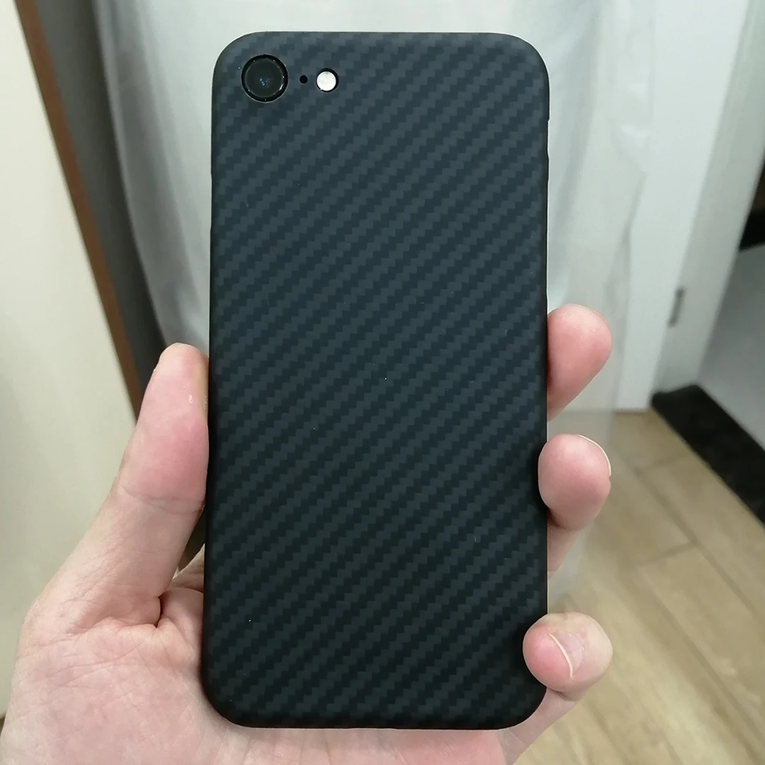 Роскошное настоящее углеродное волокно противоударный телефоны чехол смартфоны