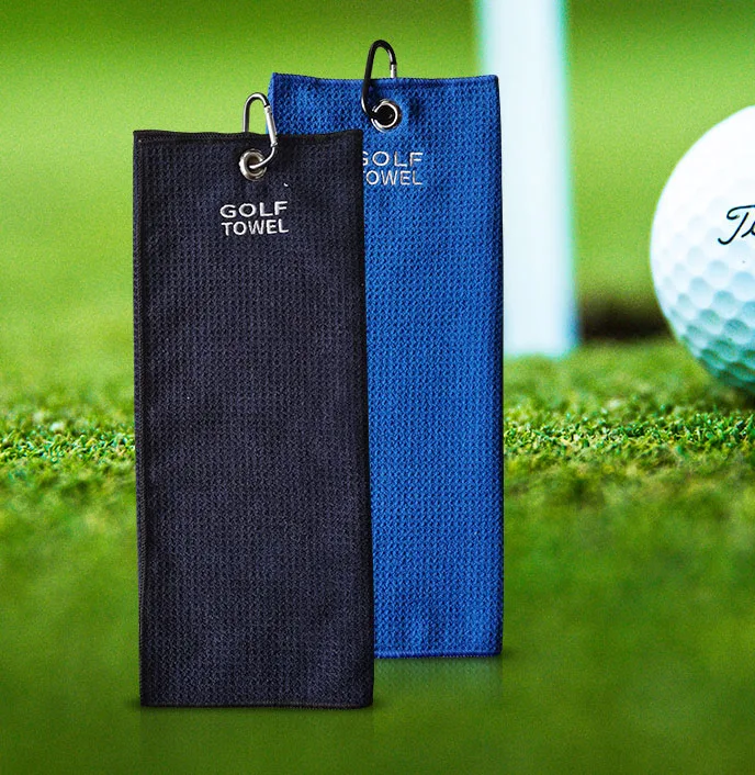 

Golf Cleaning Towel Outdoor Fitness Exercise Towel to Absorb Sweat and Carry Hook