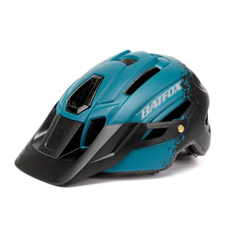 

Шлем защитный с задним фонарем для горного велосипеда, амортизирующий шлем из поликарбоната для мужчин и женщин