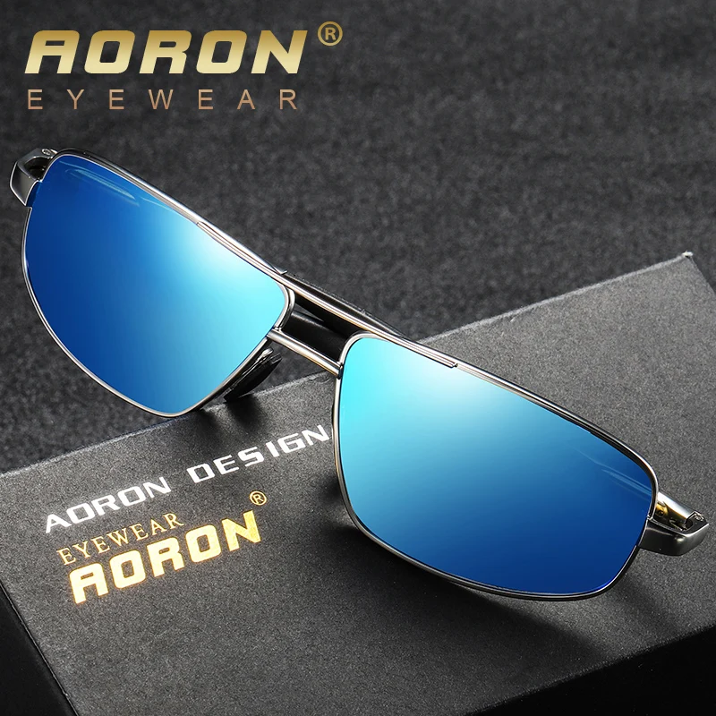 

AORON Fashion Men's Polarized Sunglasses Outdoor Classic Design Anti Glare UV400 Sports Fishing Driving Glasses Eyewear Gifts